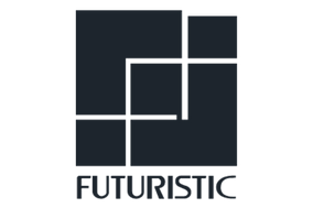 Futuristic client logo